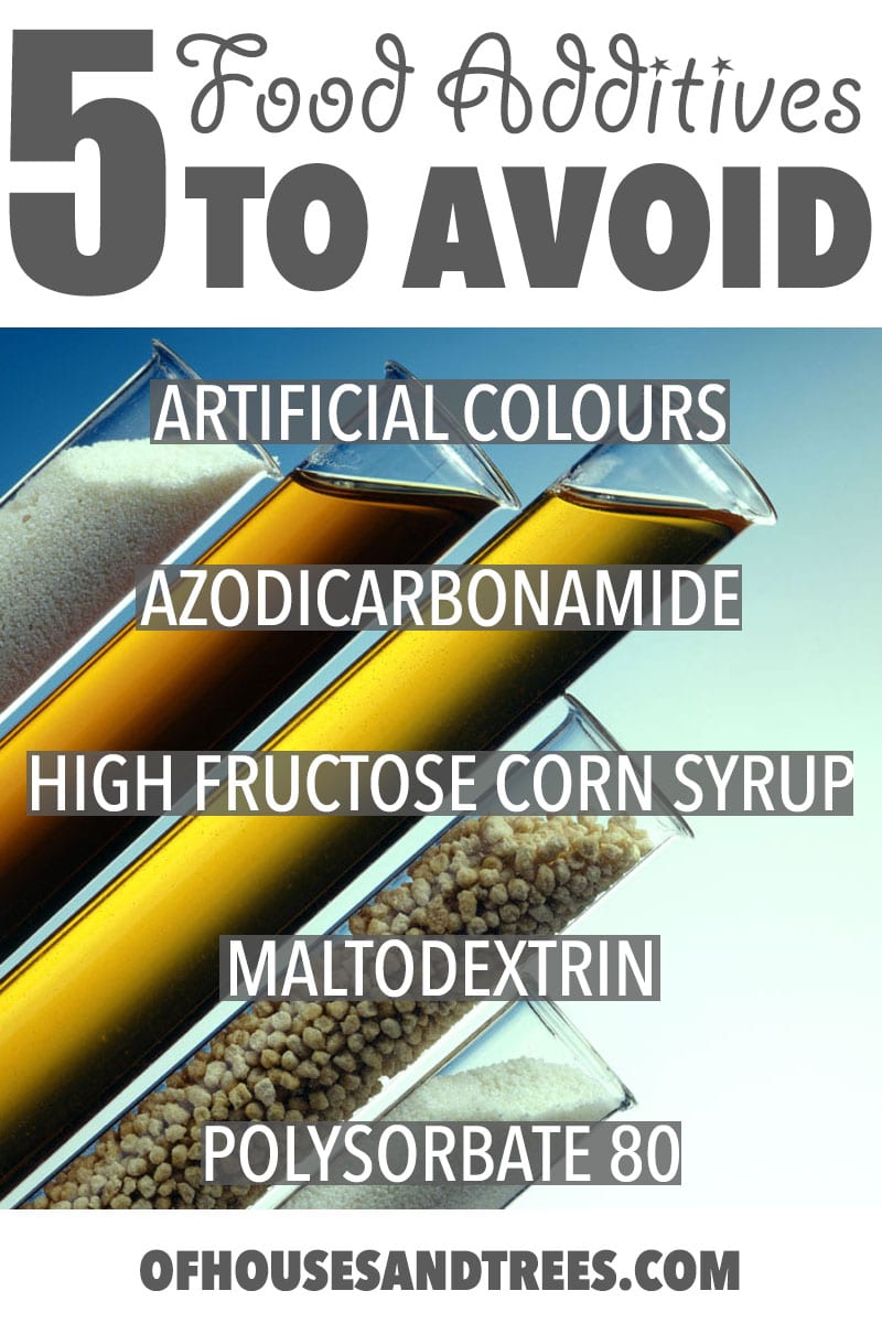 Food Additives to Avoid | Once you learn the five food additives to avoid there's no looking back. Somewhat bad for your tastebuds, truly amazing for your health.