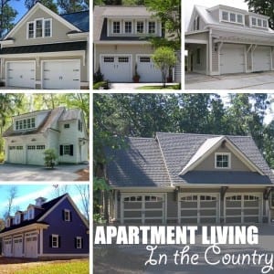 Garage Apartment by Of Houses and Trees | A garage apartment, aka carriage house, can be used as a primary residence, guest suite or rental property. Versatile! Which is why we're building one.