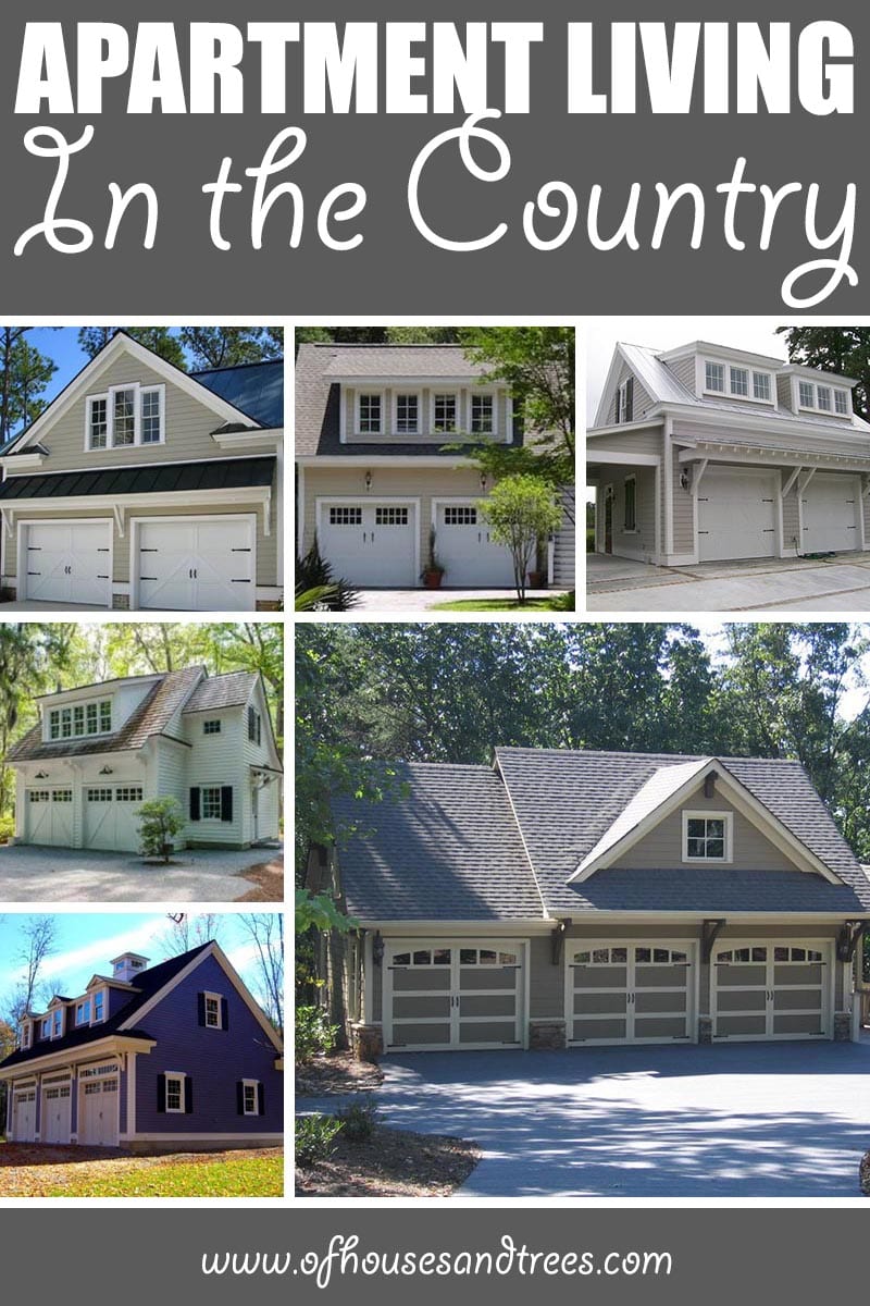 Garage Apartment | A garage apartment, aka carriage house, can be used as a primary residence, guest suite or rental property. Versatile! Which is why we're building one.