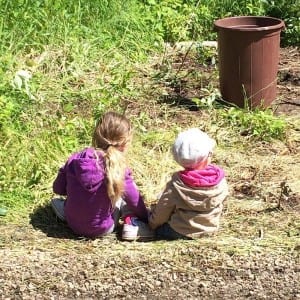 Planting a sapling is so easy - even kids can do it!