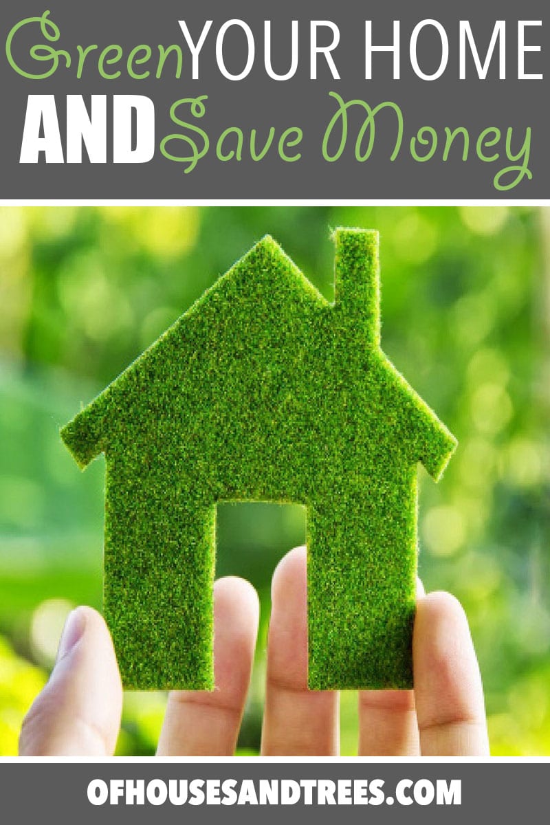 Green Your Home | Here are five ways you can green your home and save a few dollars all at the same time, including shopping secondhand, cleaning with vinegar and... sharing!