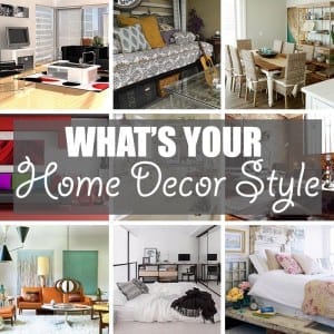 What's Your Home Decor Style by Of Houses and Trees | Is your home decor style Coastal or Contemporary? Scandinavian or Shabby Chic? Art Deco, Industrial, Mid-Century Modern, Traditional?