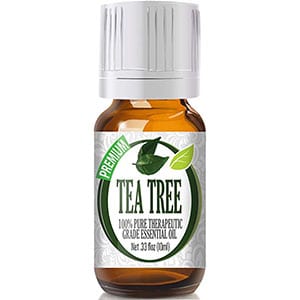Healing Solutions Tea Tree Oil Essential Oil. Available on Amazon.