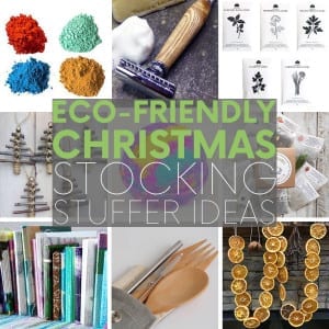 Who said stocking stuffer gifts can't be environmentally friendly? Hop aboard the green Christmas train with these thoughtful - and eco-friendly - gifts.