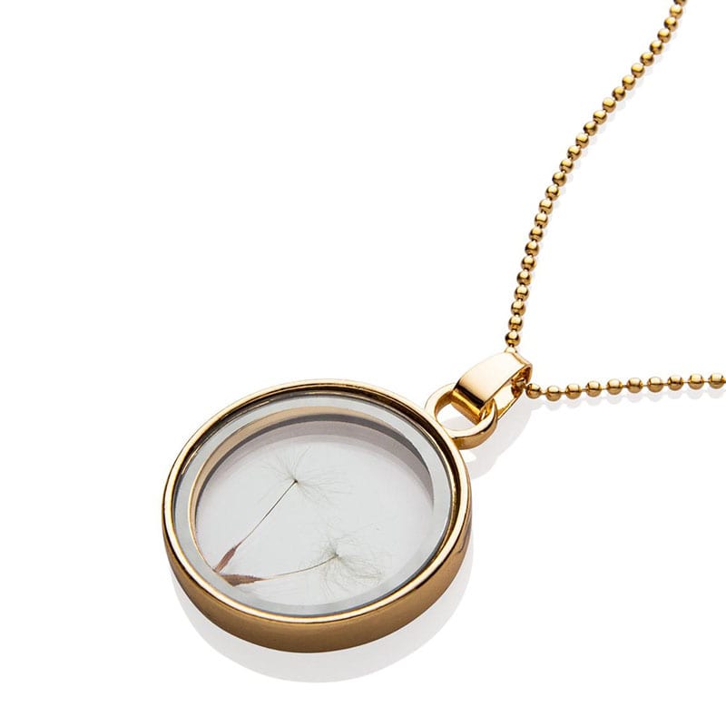 If you love nature and you love jewelry, then there's no question about it - you'll love these nine handmade pieces of nature-inspired jewelry! Like this handmade dandelion necklace.