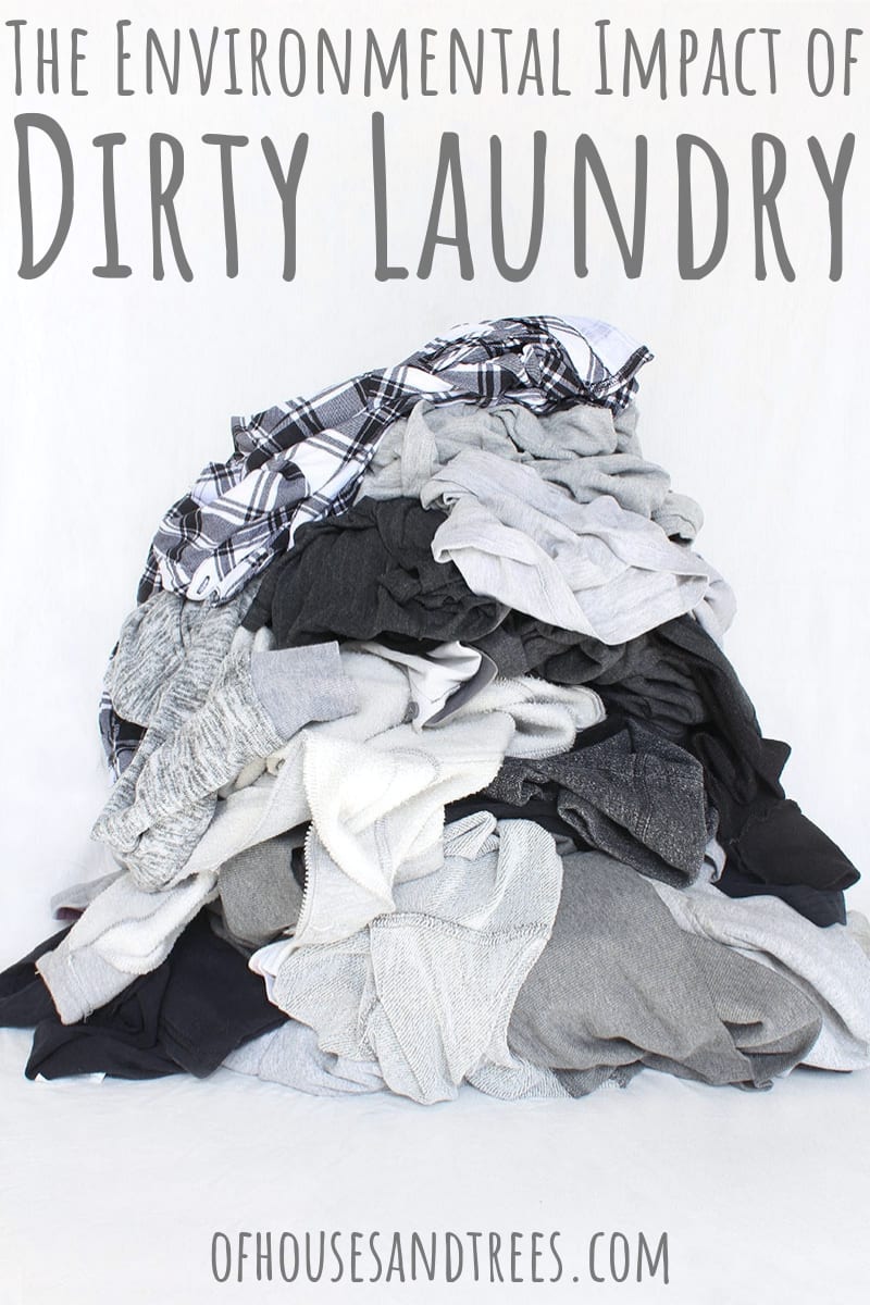 Want to create an eco-friendly laundry practice? Cut down on water use by washing your clothes less often - and invest in high-quality clothing basics. 