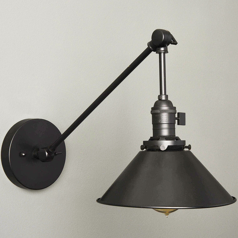 Looking for modern farmhouse light fixtures? Well, these five beauties are the real deal as they were all handmade! Like this adjustable wall light by IlluminateVintage.