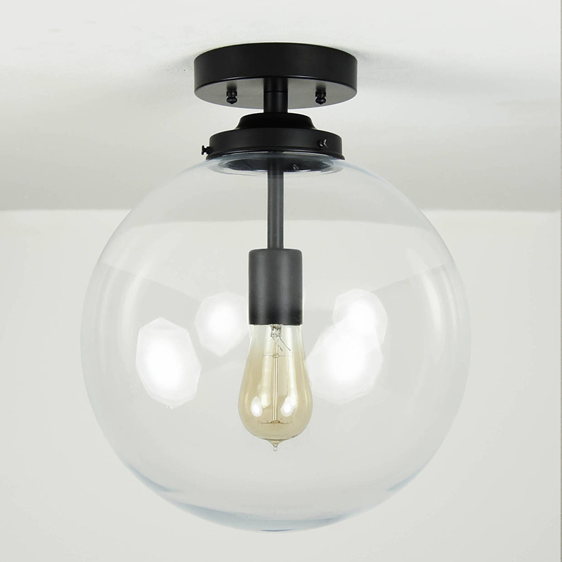 Looking for modern farmhouse light fixtures? Well, these five beauties are the real deal as they were all handmade! Like semi-flush ceiling light by IlluminateVintage.