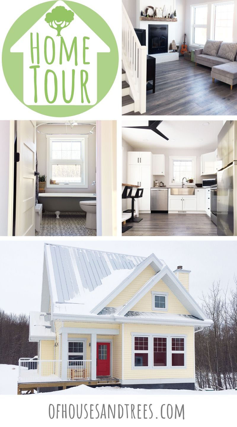 Our eco-friendly home is finally done and I'm so excited to show you all of its sustainable features - such as the solar panels, recycled content materials and secondhand finds!