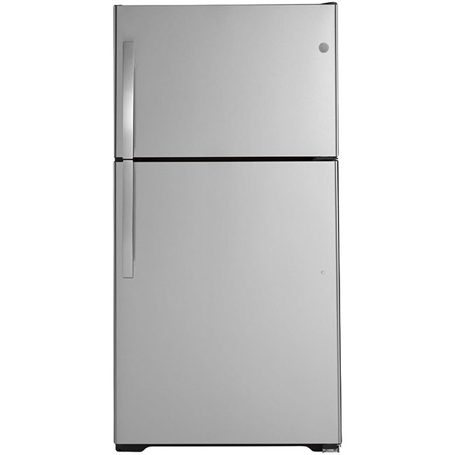What's an eco-conscious kitchen without an energy efficient fridge? This GE 33