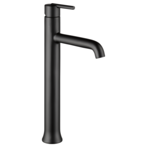 Black bathroom sink faucets are on trend. And thanks to brands like Delta - you can save water in style with their low-flow, WaterSense labelled fixtures.