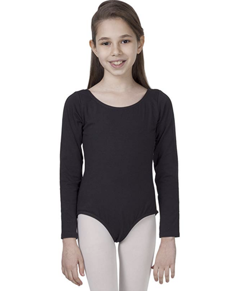 Want to be a green dancer? Consider investing in eco-friendly dance supplies such as this organic cotton kid's leotard by CAOMP.
