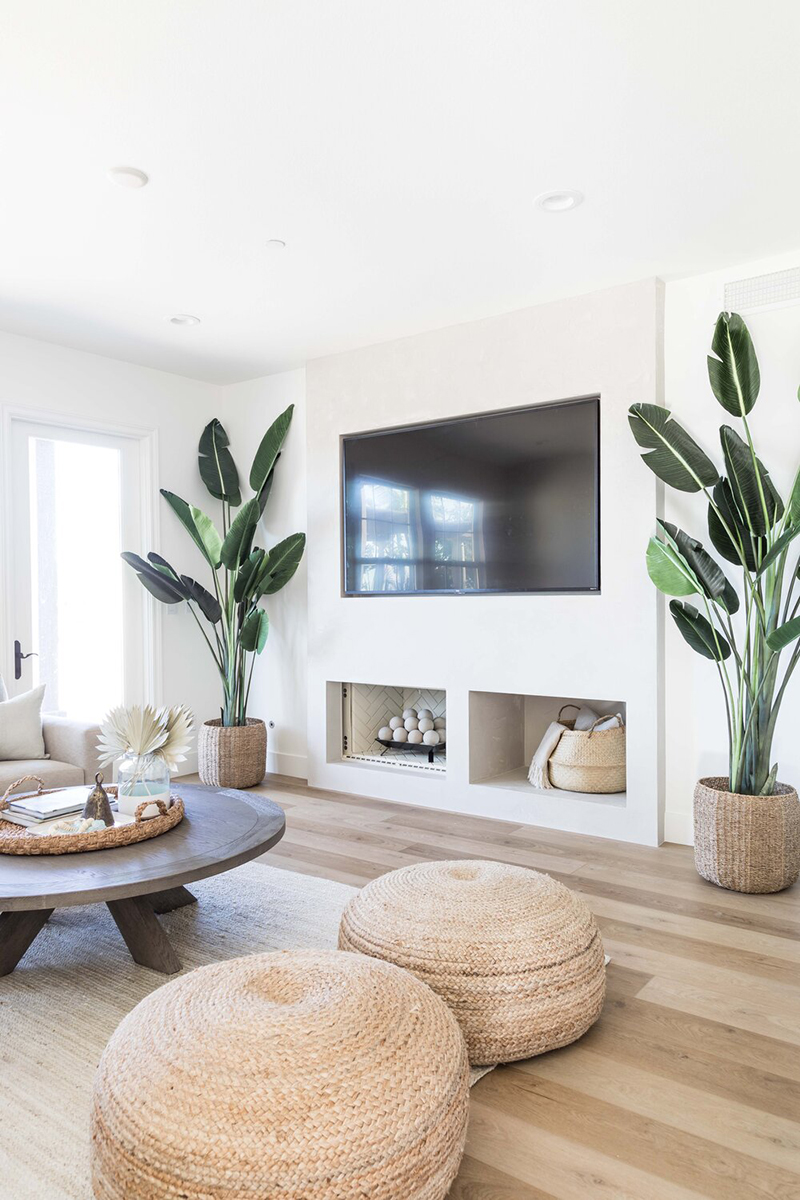 Here's how to create a modern boho living room, which balances the funky boho vibe with clean lines and neutral colours - like this one by Pure Salt Interiors.
