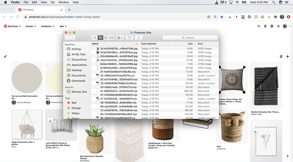 Want to know how to print a Pinterest board? Here are step-by-step instructions on how to do so - on a Mac and a PC!