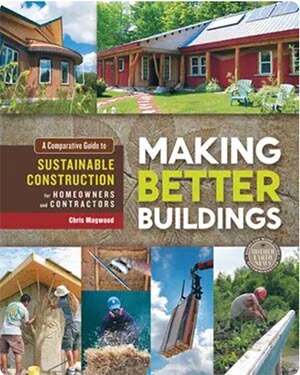 Book cover for Making Better Buildings.