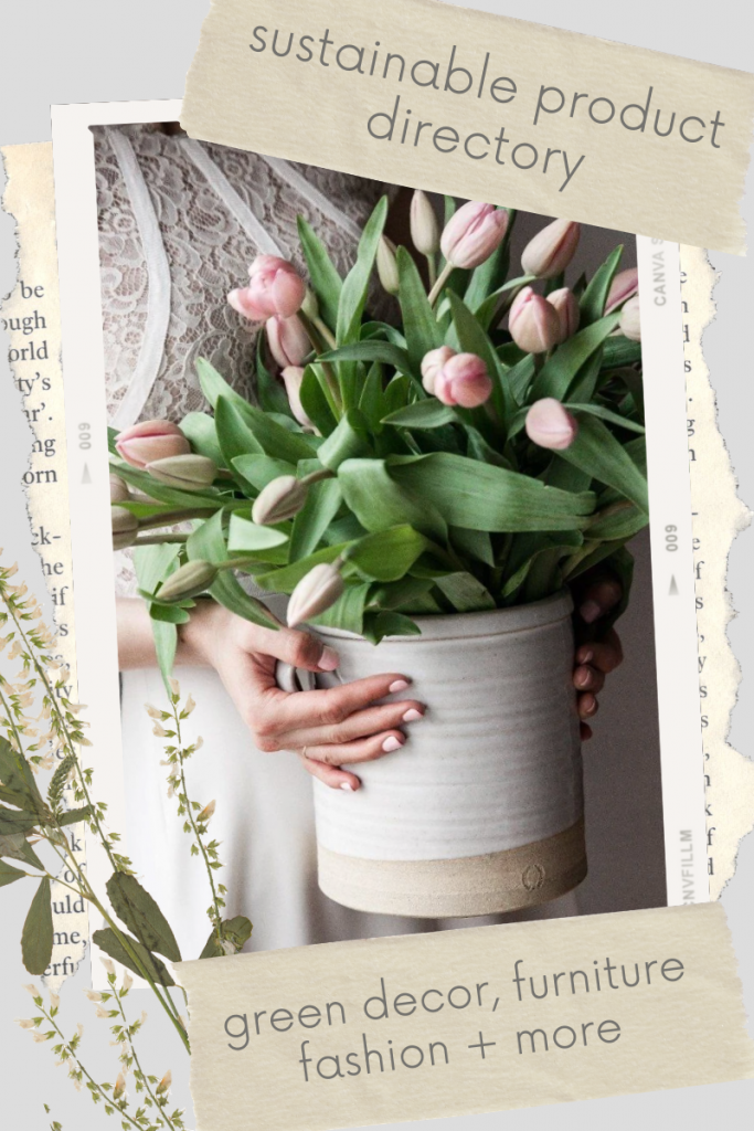 Sustainable-Home-Decor-1 Your home is your haven. It should be filled with non-toxic, ethically made items that bring you joy and comfort, while having a low impact on the planet.